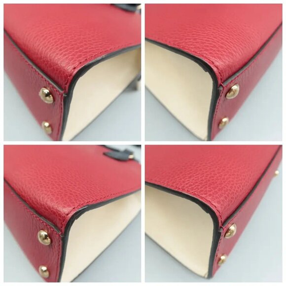 GUCCI SOHO CONVERTIBLE TOP HANDLE SATCHEL LEATHER 100% AUTHENTIC - Picture 15 of 16